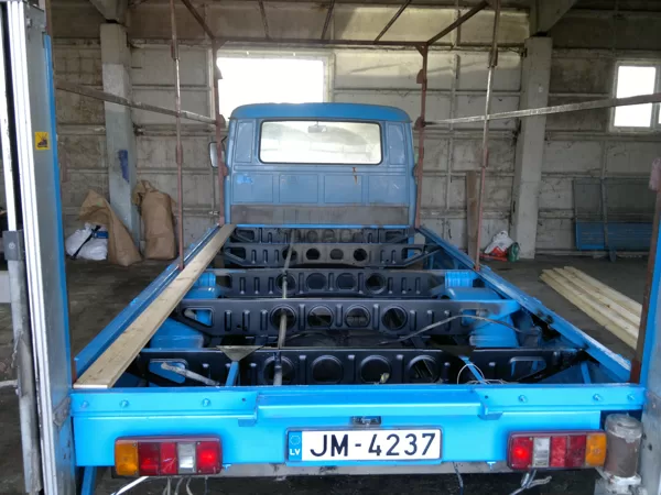 VW LT-35 Kravas kastes restaurācija