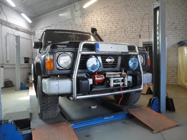 NISSAN PATROL VINČAS UZSTĀDĪŠNA