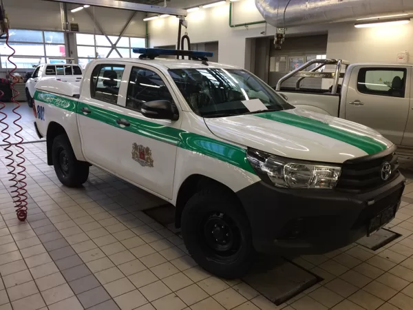 Toyota Hilux Vinčas uzstādīšna Wess autocentrā