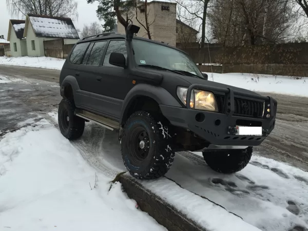 Landcruiser 95 Apakšas aizsargu uzstādīšna + piekares modifikācija
